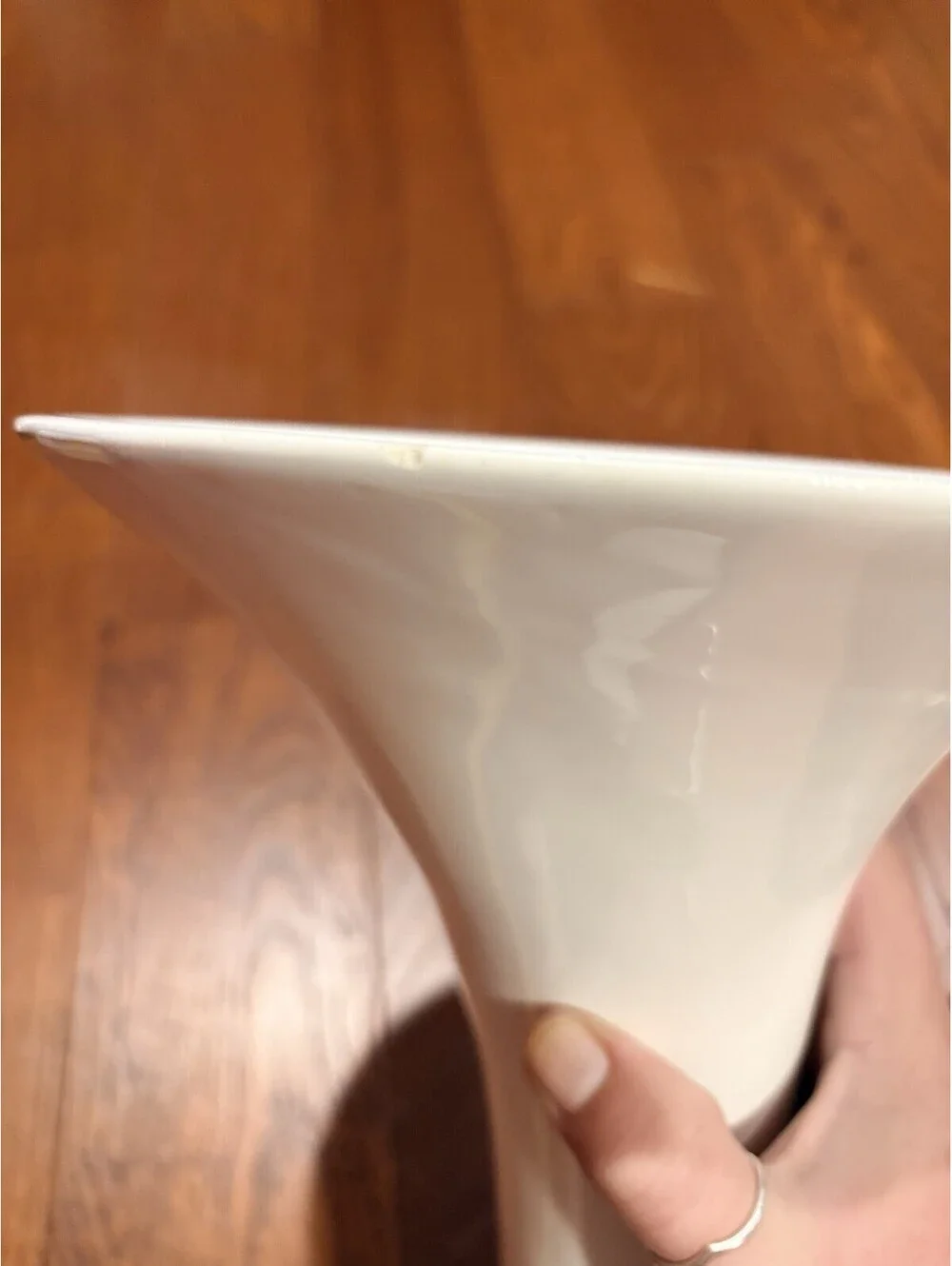 Deartis Ceramic Abstract Vase White Made In Portugal Modern Decor
